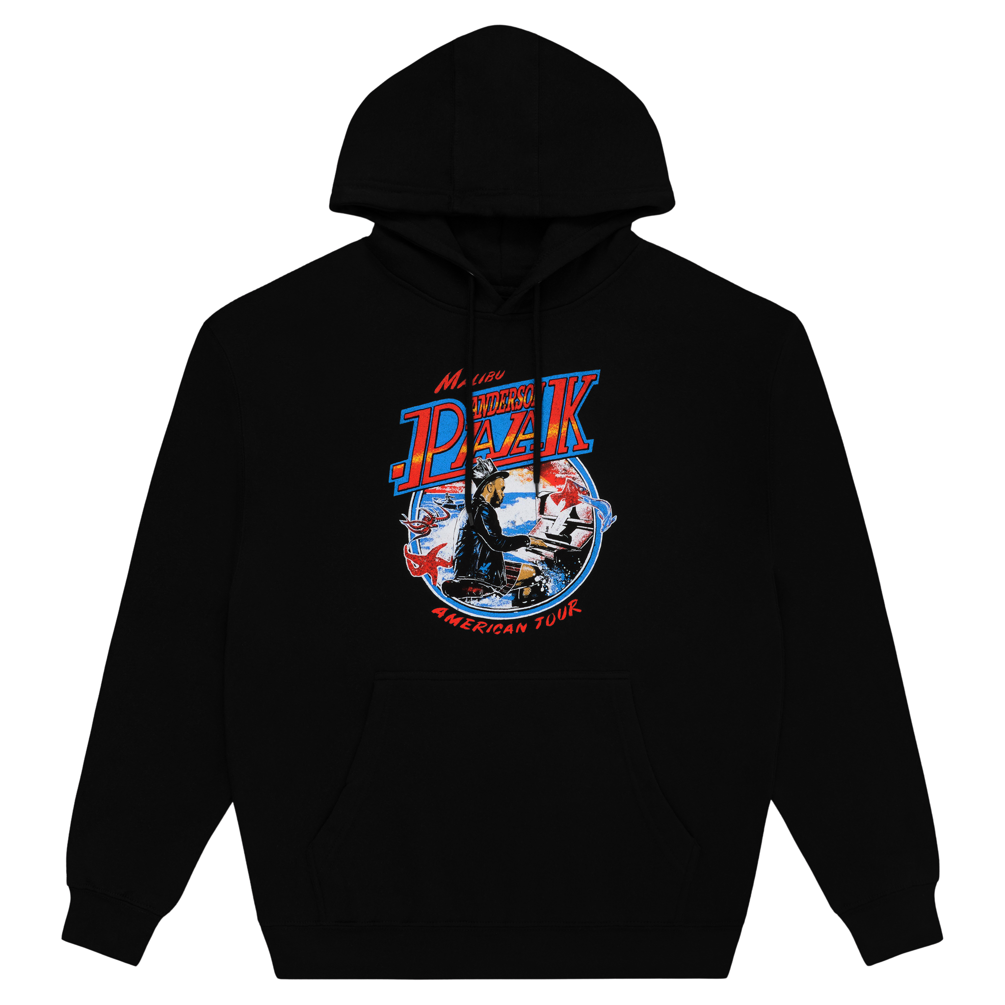 MALIBU BADGE TOUR HOODIE – Anderson .Paak | Official Store