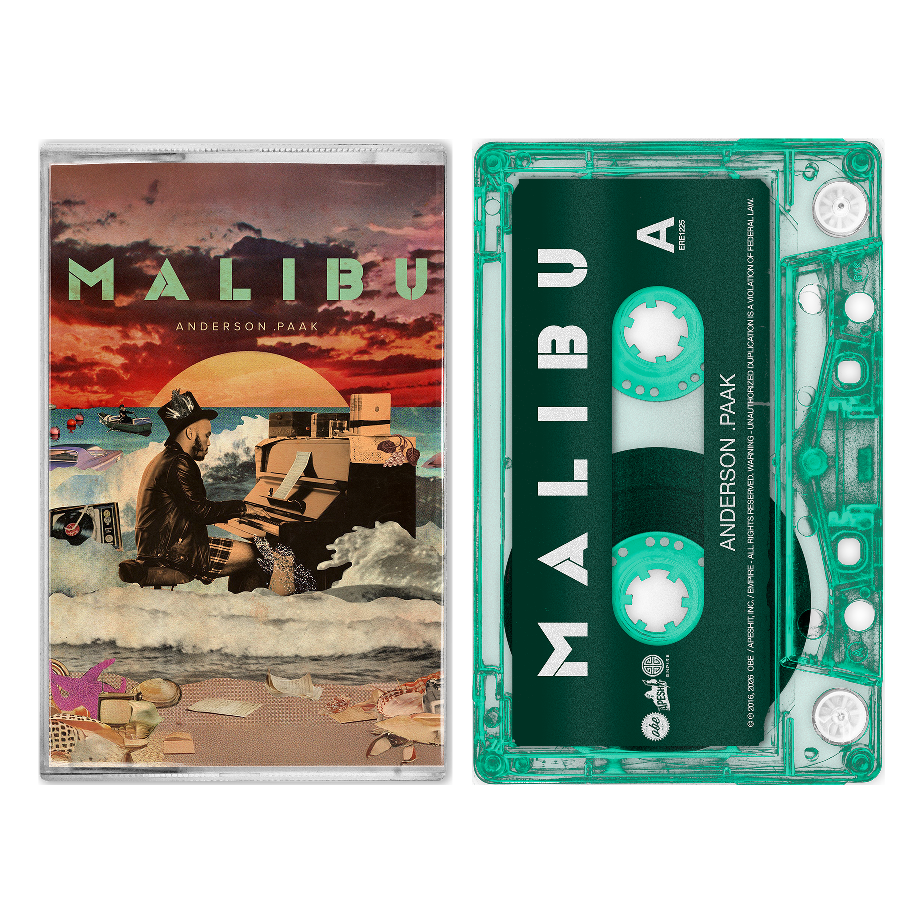 MALIBU 10 YEAR ANNIVERSARY CASSETTE – Anderson .Paak | Official Store