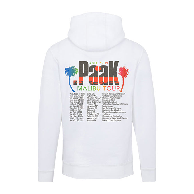 Malibu Palm Tree Tour Hoodie