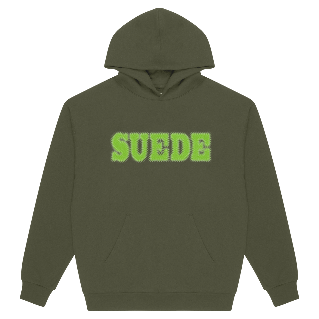 SUEDE HOODIE