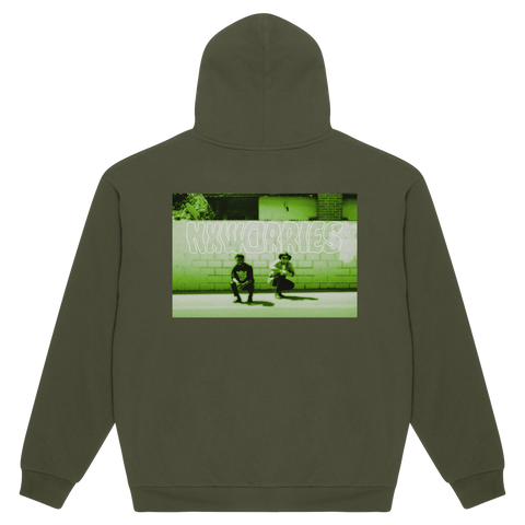 SUEDE HOODIE
