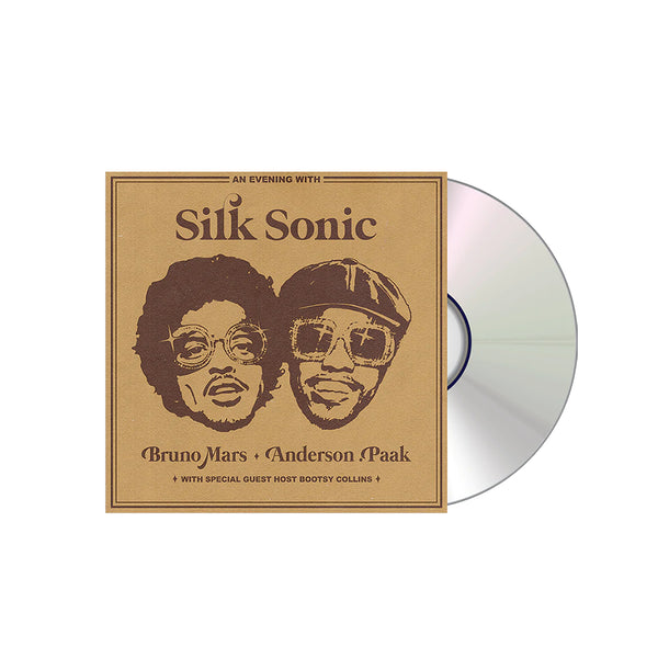 SILK SONIC CD+GOLD Tシャツ (LARGE) BOX SILK SONIC CD+GOLD Tシャツ (LARGE) BOX